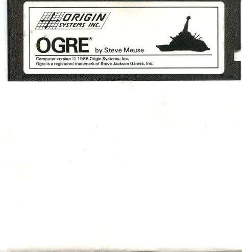 Ogre Cover Or Packaging Material Mobygames