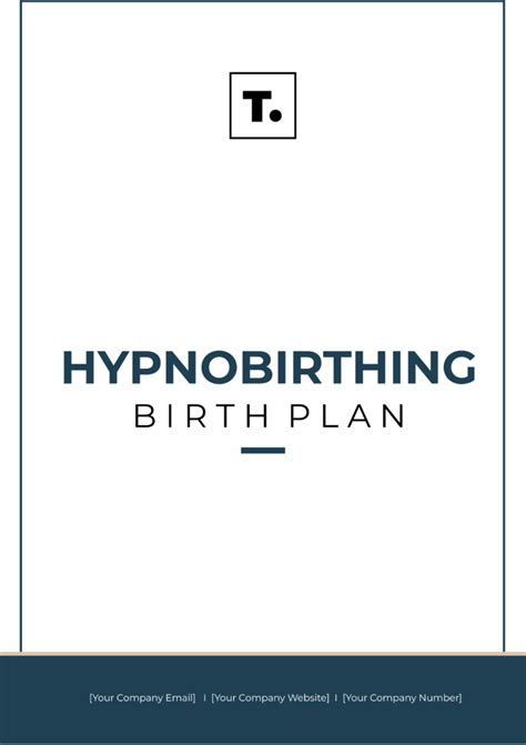 Free Hypnobirthing Birth Plan Template - Edit Online & Download ...