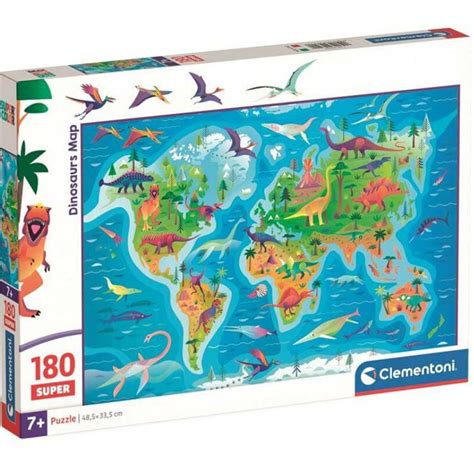 Karta Dinosaura Dijelni Super Puzzle Clementoni Kupovina Igra Keshop