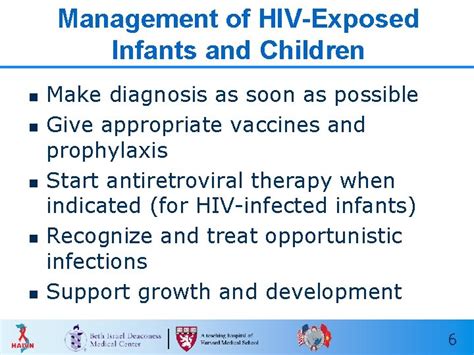 Pediatric Hiv Infection Haivn Harvard Medical School Aids