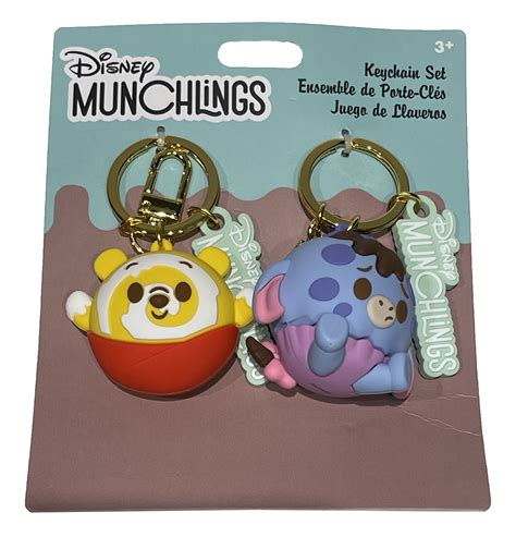 Disney Keychain Set - Disney Munchlings - Pooh & Eeyore