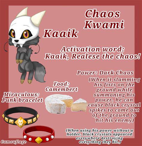 Kwami oc: Kaaik the Chaos kwami by KumbaTheLion on DeviantArt