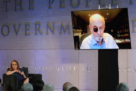 Salman Rushdie Speaks At National Constitution Center First Amendment Summit In Philly Whyy