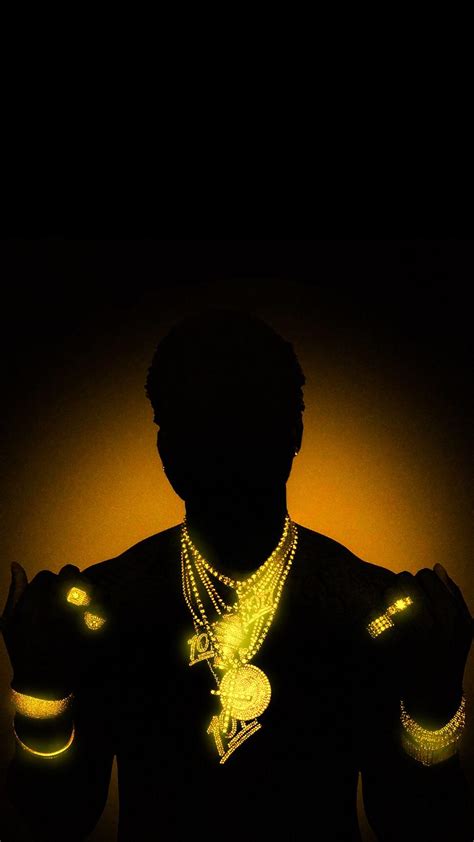 Gold Wallpaper Gucci Logo