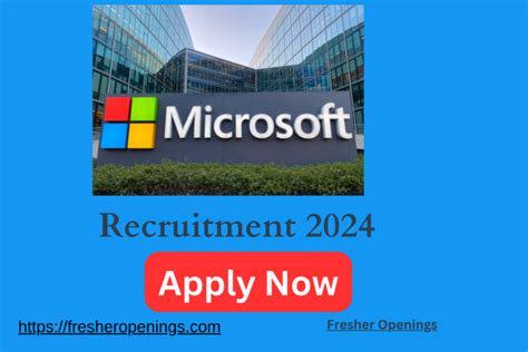 Microsoft Hiring Freshers Job Drive 2024 Recruiting As System Analyst