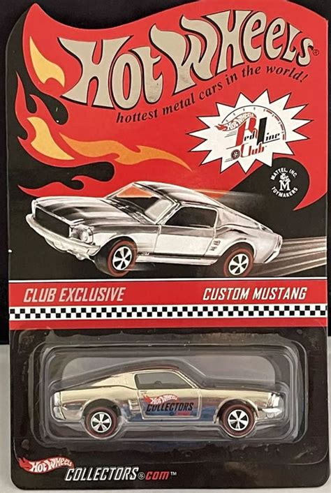 Hot Wheels Custom Mustang RLC Exclusive Release RLC Membership