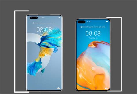 Huawei P40 Pro vs Huawei Mate 40 Pro: Comprehensive Comparison