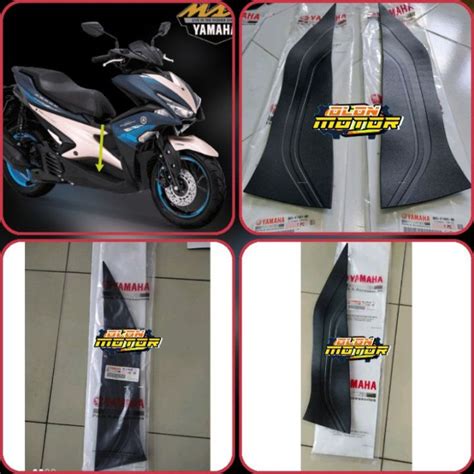 Karpet Karet Alas Kaki Aerox Old Kanan Kiri Original Yamaha