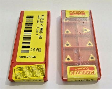 R166 0L 11MM01 150 1020 SANDVIK 10 INSERTS FACTORY PACK EBay