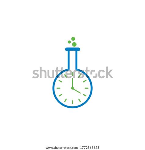 Lab Time Logo Laboratory Logo Stock Vector Royalty Free 1772565623