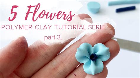 Tutorial Clay Art Flowers