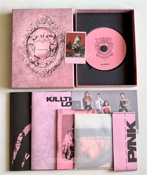 Fullset Album Blackpink Kill This Love Pink Ver Ktl Lisa Set Lalisa