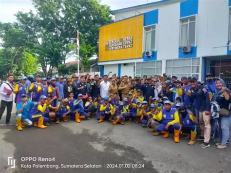 Kepala Dinas Pupr Kota Palembang Bersiap Hadapi Banjir Personil