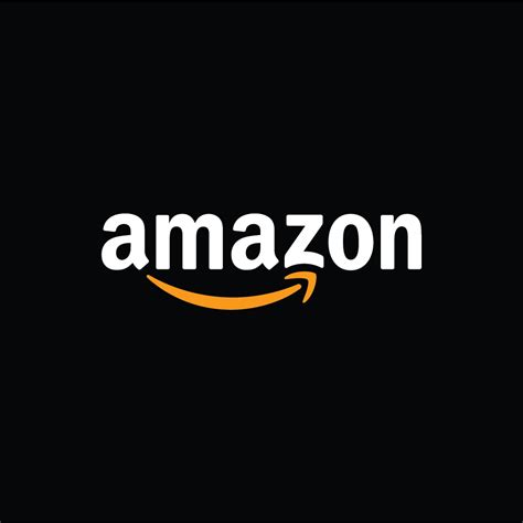 Free High-Quality Amazon Logo Black Background for Creative Design