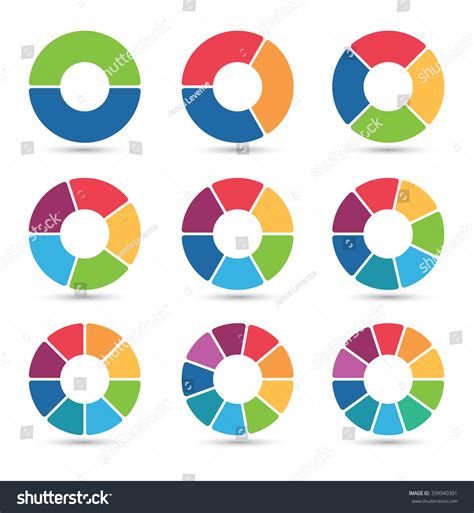 circular segments images stock  vectors shutterstock