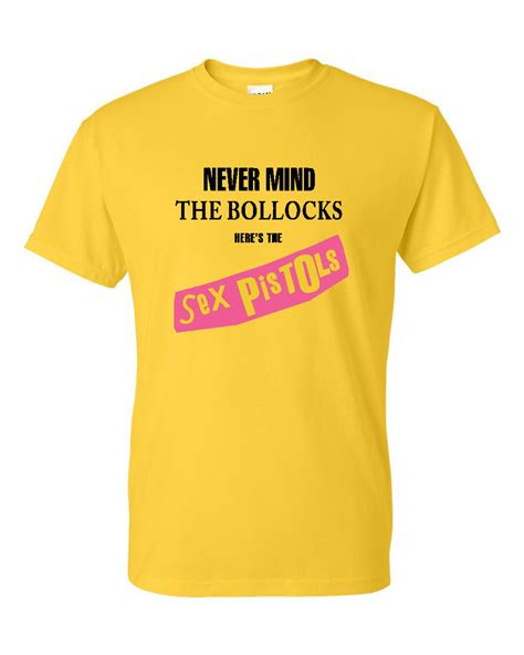 Never Mind The Bollocks Heres The Sex Pistols T Shirt Etsy