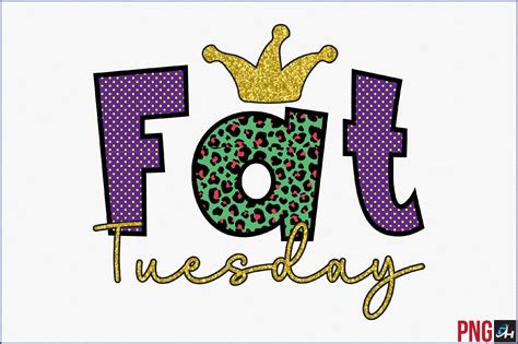 Fat Tuesday Mardi Gras Sublimation Graphic by designhome · Creative Fabrica