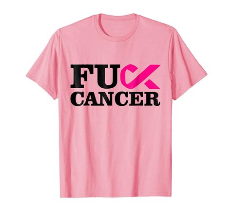 Fck Cancer Tshirt Fck Cancer Fight Back Tee Fck Cancer Teehay