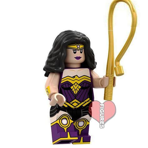 Wonder Woman V2 Custom Lego Minifigure Marvel Superhero Dc Etsy