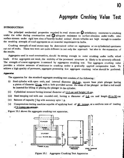 PDF Aggregate Crushing Value Test Vidyarthiplus DOKUMEN TIPS