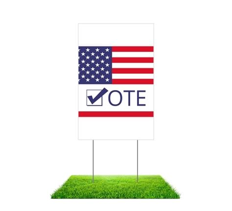 Buy Political Lawn Signs With Full-Color Prints | Best of Signs