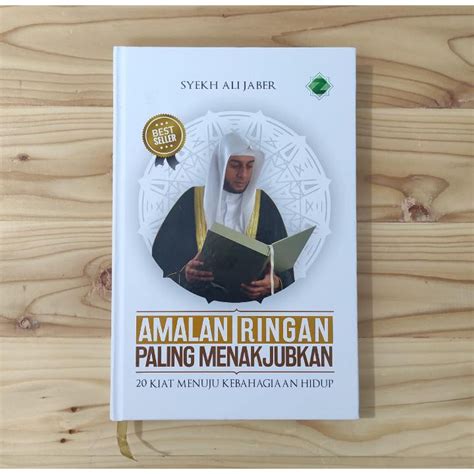 Jual Buku Amalan Ringan Paling Menakjubkan Syekh Ali Jaber Original