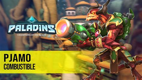 Pjamo DROGOZ PALADINS PRO COMPETITIVE GAMEPLAY L COMBUSTIBLE YouTube