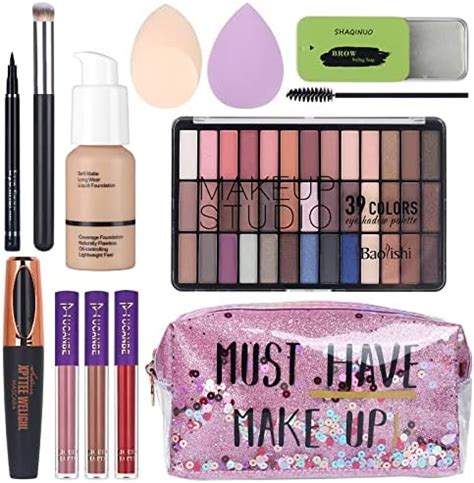 Amazon Makeup Set For Women Full Kit Colors Nude Smokey