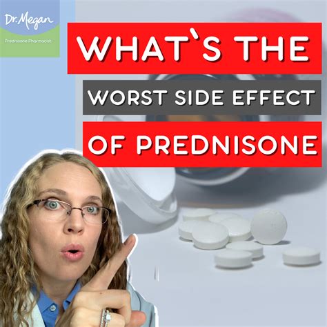 What’s The Worst Side Effect Of Prednisone💊 Dr Megan