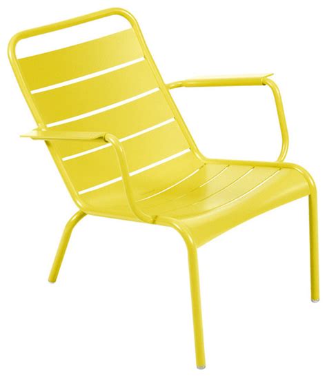 Fermob Luxembourg Low Chair Modern Outdoor Lounge Chairs By Fermobusa