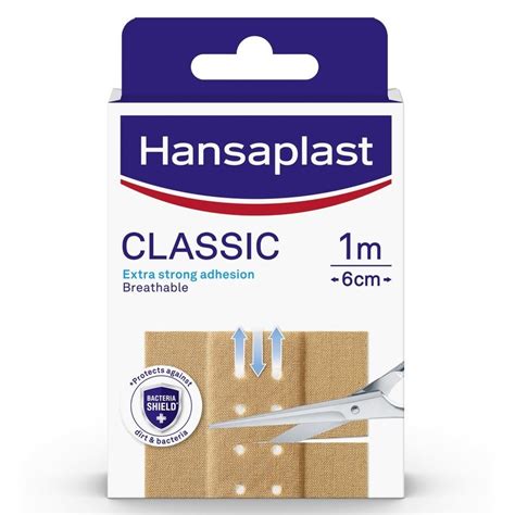 Hansaplast Classic Plaster 6cmx1m N1 Beiersdorf Benu