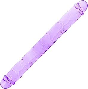 Amazon Inches Double Dildo Crystal Jelly Realistic Anal Long Dildo Penis Soft