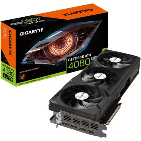 Видеокарта GIGABYTE GeForce RTX 4080 SUPER WINDFORCE 16G V2 GV ...