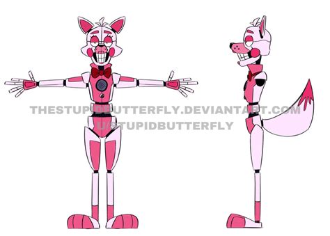 Stylized Funtime Foxy By Thestupidbutterfly On Deviantart