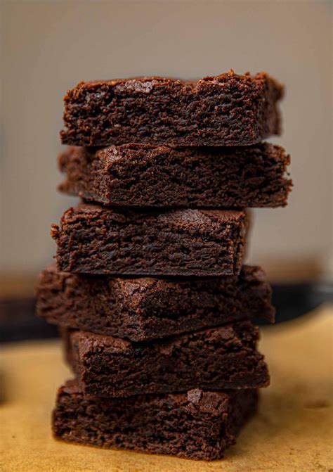 Stack Of Chocolate Brownies Homemade Brownies Chocolate Chip Recipes Brownie Recipes