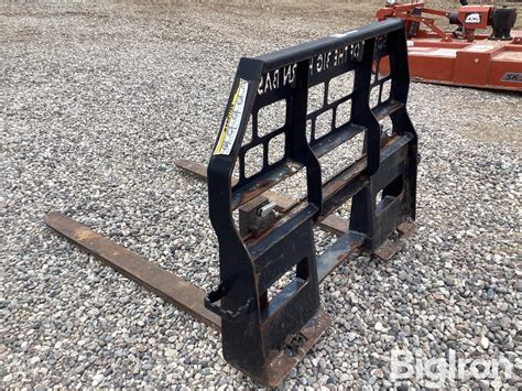 Bobcat Skid Steer Pallet Forks BigIron Auctions