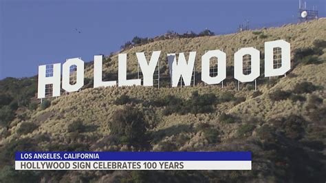 Hollywood Sign Celebrates 100 Years With Special Light Show