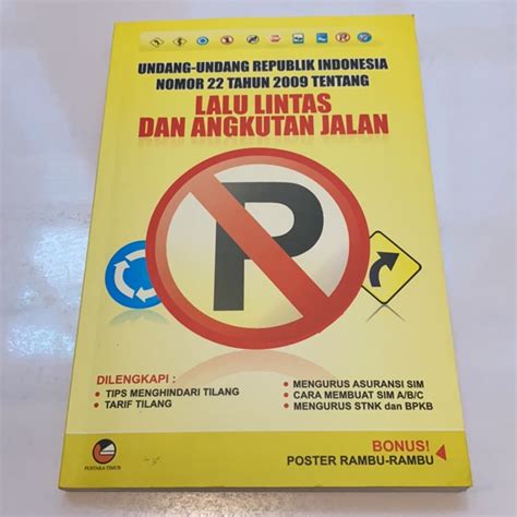 Jual Buku Undang Undang Lalu Lintas Shopee Indonesia