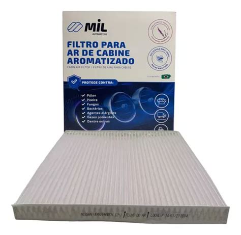 Filtro Cabine Nissan March Versa Parcelamento Sem Juros