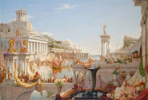 The Course Of Empire The Consummation Of The Empire By Thomas