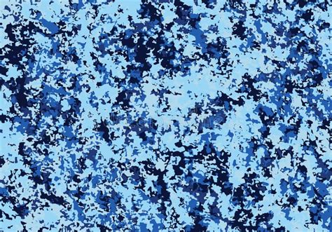 Blue camouflage background stock vector. Illustration of invisible ...