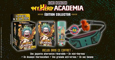 Un Coffret Collector Pour Le Tome 39 De My Hero Academia