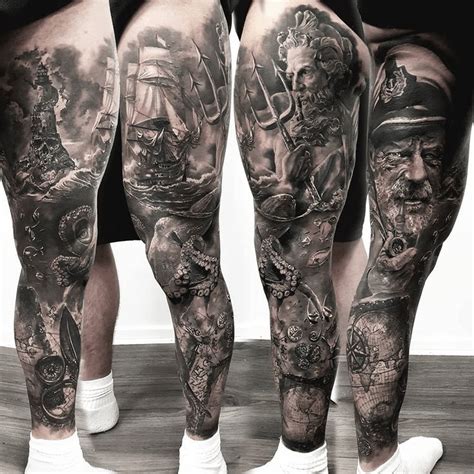 Must Consider Leg Tattoos For Men In Inkmatch On Inspirationde