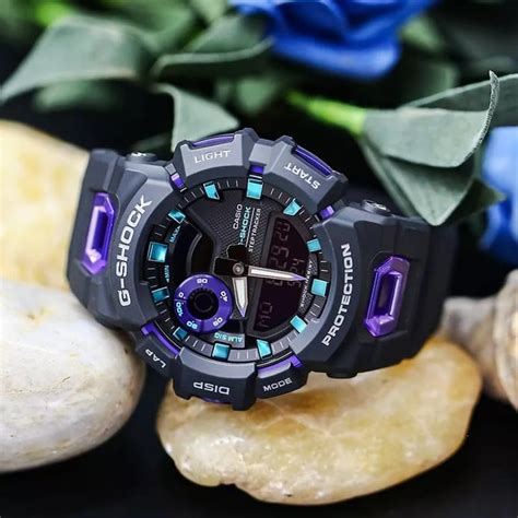 Casio G Shock G Squad Gba A Dr Black Digital Analog Dial Black