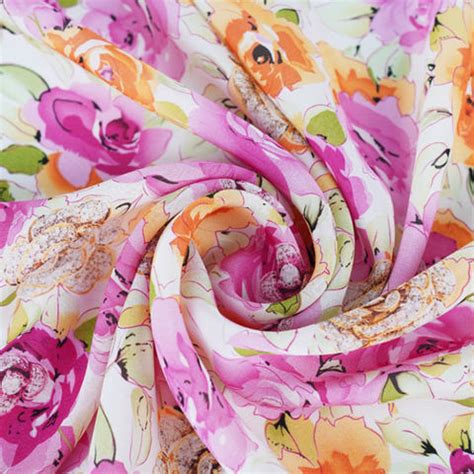 Buy Wholesale China Silk Fabric 100 Pure Silk Fabric In Digital Print