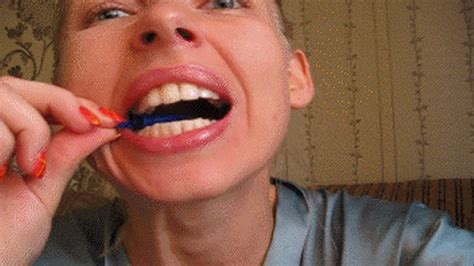 Teeth Destroyers Crush Fantasies Of Beautiful Blonde Clips Sale