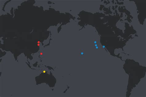 Map Shows U.S. and China's Aircraft Carriers in Pacific This Week ...