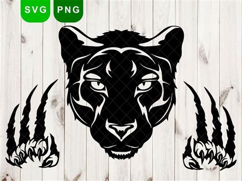 Panthers Svg Panthers Png Panther Svg Panther Scratches Design