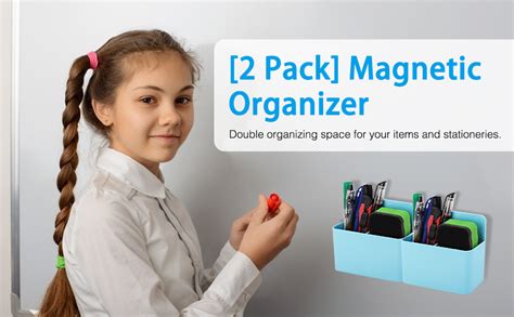 Moko Pack Of Magnetic Dry Erase Marker Holder Magnetic Pen Pencil