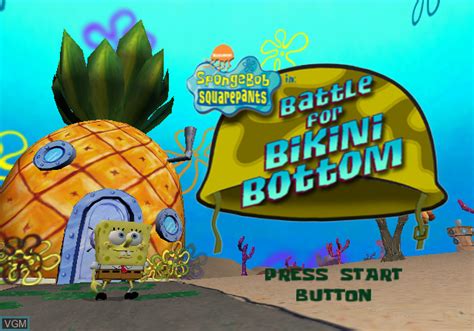 SpongeBob SquarePants Battle For Bikini Bottom For Sony Playstation The Video Games Museum